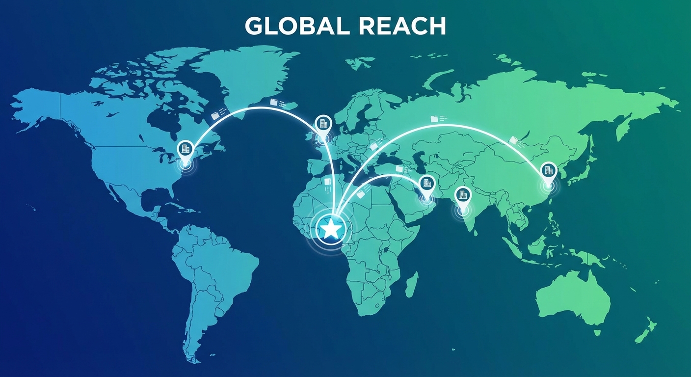 Global agricultural commodity trading network